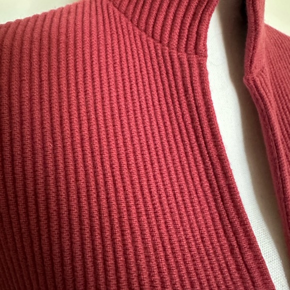 AKRIS Cashmere Long Cardigan Vest in Rose 8 M Excellent Condition - Picture 2 of 7